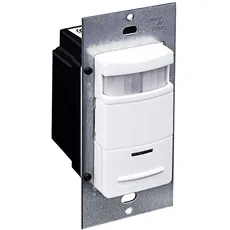 Leviton ODS10-ID Decora 120/277-Volt Wall Switch Occupancy Sensor, White by Leviton