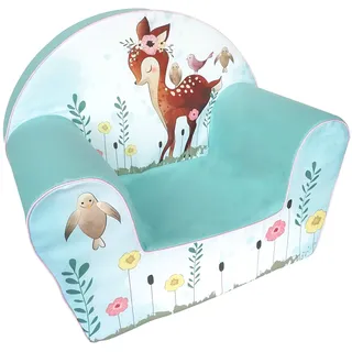 Kindersessel Fawn türkis