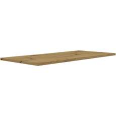 Bild von Tischsystem: Tischplatte aus Holzwerkstoff in Artisan Eiche Dekor, 180 x 3,8 x 90 cm