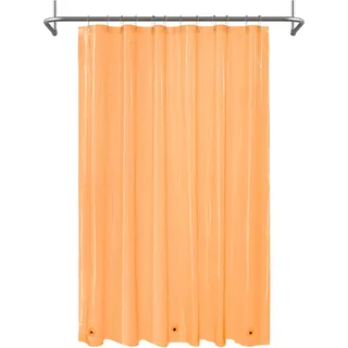 Mrs Awesome Duschvorhang 182,9 x 182,9 cm orange/transparent