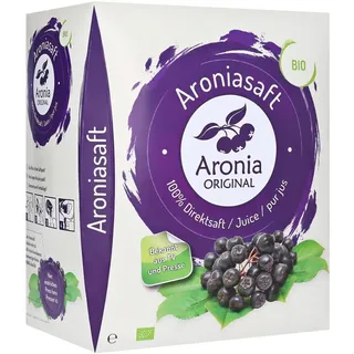 Aronia Original Bio Direktsaft Flüssigkeit 3 l