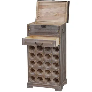 MCW Weinregal 48 x 94 x 31 cm Braun