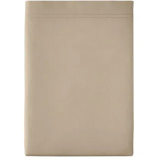 Essix Premium Bettlaken aus Perkal-Baumwolle, Leinen, 270 x 300 cm