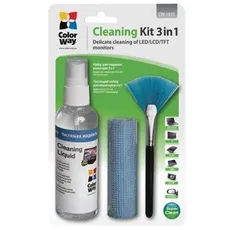 ColorWay 3 in 1 for Screen and Monitor Cleaning CW-1031 - screen cleaning kit