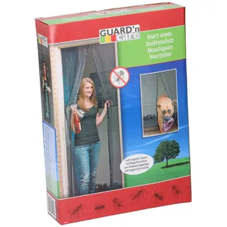 Guard 'N Care - Magnet Fliegengitter Tür Vorhang Anti-Insekten/ Sofortiger Schutz gegen Moskitos, Insekten, Fliegen/ 220 x 100 cm