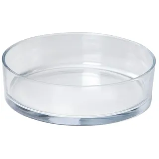 INNA-Glas Glasschale VERA OCEAN, transparent, 8cm, Ø29cm - Obstschale
