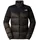 NF0A89900BI1 Women s Down Jacket Jacket Damen SMOKEY BROWN BLACK HEAT Größe L