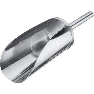 Westmark Back-/Abwiege-/Abfüllschaufel, Füllvolumen: 120 ml (ca. 105 g Mehl), rund, Rostfreier Edelstahl, Silber, 91122270