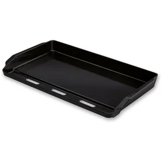Enders® Plancha XL für Monroe PRO 4, für Colorado 4 + 6, Grillfläche von 1.700cm2, integrierte Fettrinne und Ablauf, Hitzespeicherung #7884, Schwarz