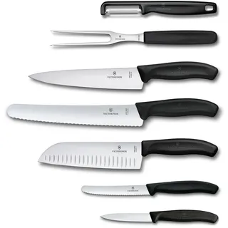 Victorinox Swiss Classic Messerset 7-tlg. Schwarz