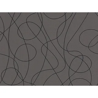 Vliestapete Schleifen Schwarz FSC®