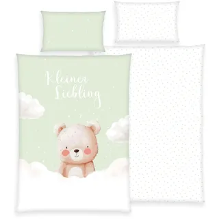 OTTO home Kleiner Liebling Bär Grün 100 x 135 cm + 40 x 60 cm