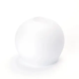 ORION LIGHTSTYLE Lampenschirm rund weiß Ø 11 cm Glas