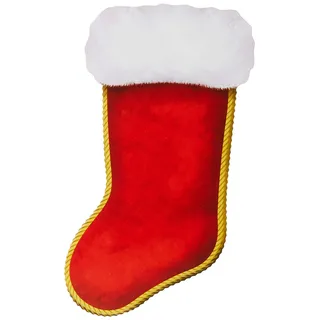 Beistle S22031AZ3 Mini-Weihnachtsstrumpf-Ausschnitte (18,4 cm) (rot/weiß), Papier