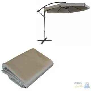 Ersatzbezug Für Sonnenschirm Papillon Almeria Grün Rund 055175 - Cm 300