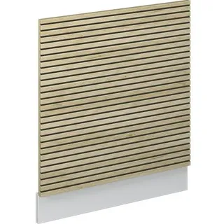 Vicco Unterschrank Geschirrspülerblende 60 x 0 x 67,4 cm Braun