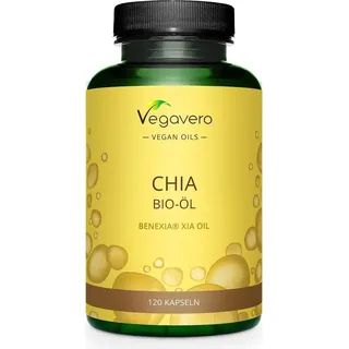 Vegavero Chia Öl BIO Kapseln 120 St