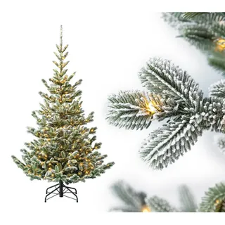 Evergreen Weihnachtsbaum Nobilis Kiefer 180 cm inkl. Lichterkette