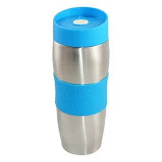 Cenocco CC-6000 Thermobecher, 380 ml, abnehmbarer Deckel, Blau