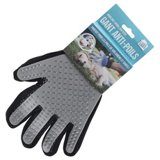 Premium Haustier Handschuhe für Hund, Katze und Kaninchen, sanfte Massage und Bürste, Fellpflegehandschuh für deine Tiere. Farbe ist zufällig. Fünf Finger Design für die perfekte Reinigung