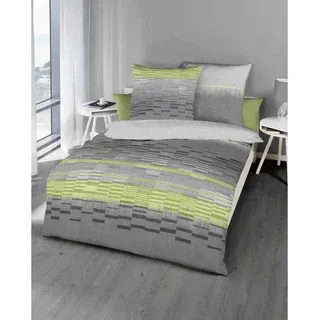 Kaeppel Biber Bettwäsche Collector 135x200 cm + 80x80 cm - Grau