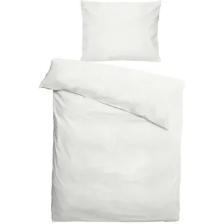 Ralph Bauer Bettwäsche , Weiß , Textil , Streifen , 140x200 cm , pflegeleicht, atmungsaktiv, hautfreundlich, bügelleicht, edel glänzend , Heimtextilien, Bettwäsche & Leintücher, Bettwäsche, Damast-Bettwäsche