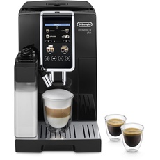 Bild Dinamica Plus ECAM382.70.B, Kaffeevollautomat für Kaffeebohnen, Cappuccino-Maschine mit LatteCrema Hot, Espresso-Maschine mit 18 Rezepten, 3,5-Zoll TFT-Display, Schwarz