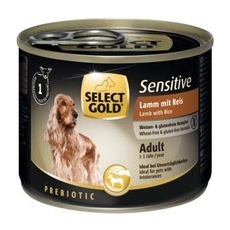 SELECT GOLD Sensitive Adult 6x200g Lamm mit Reis