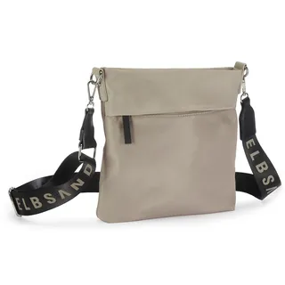 ELBSAND Umhängetasche Minibag Kunstleder Beige