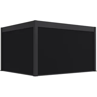 Paragon Outdoor Seitenteil für Pergola Grand Tuscan 12 Grau 340 cm x 237 cm