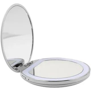 AILORIA MAQUILLAGE Taschenspiegel mit dimmbarer LED-Beleuchtung (Usb) 1 St