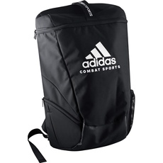 Bild von Unisex – Erwachsene Backpack Combat Sports Rucksack, schwarz/weiß, M