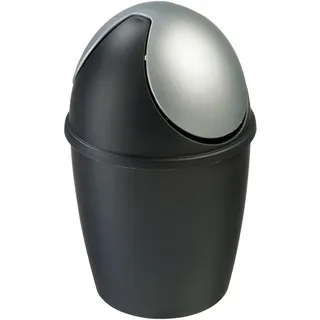 SUNWARE Tischmülleimer 1,5 l Schwarz