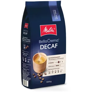 Melitta BellaCrema Decaf Kaffeebohnen 1000 g