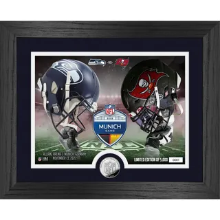 NFL Munich Game Buccaneers vs. Seahawks Silber Coin Bild