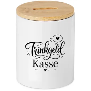 Trinkgeld Kasse Spardose Originelles Geldgeschenk für Dienstleister, Friseure, Gastro, Salon Mitarbeiter, Geburtstag, Wunscherfüller