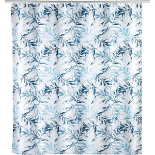 Wenko Duschvorhang Catala 180 x 200 cm blau