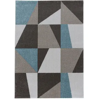 Ayyildiz Webteppich "EFOR Blau ca. 80x250cm