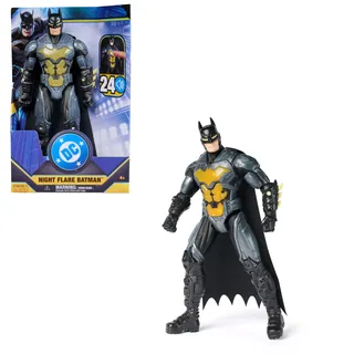 Spin Master DC Comics Batman – 30 Batman Actionfigur, Licht- und Soundeffekte, 11 Bewegunspunkte, ab 4 Jahren