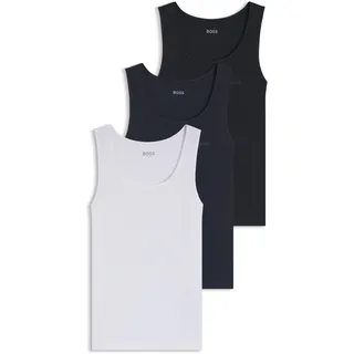 BOSS Herren T Urbanex-CargoLight Tapered-Fit Hose aus bügelleichter Stretch-Popeline