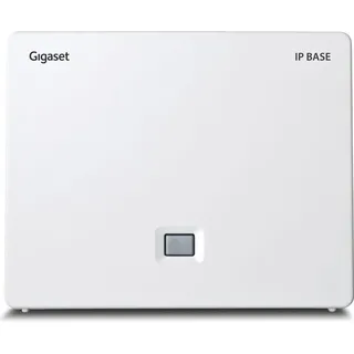 Gigaset S30852-H3122-R102 IP Base DECT-Basisstation für 6 Mobilteile weiß - Weiß