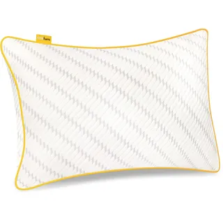 Cosi Home Geschreddertes Memory Foam Kissen zum Schlafen, Verstellbares Kopfkissen mit Bambus Kissenbezug & Kühleffekt, Schaumstoff Kissen für Rücken-, Bauch- und Seitenschläfer - Waschbar