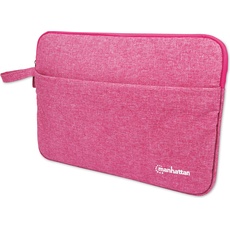 Bild von Seattle Notebook Sleeve 14.5", Coral, Padded, Extra Soft Internal Cushioning, Main Compartment with double zips, Zippered Front Pocket,