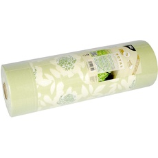 Bild Tischläufer, stoffähnlich, PV-Tissue Mix "ROYAL Collection" 24 m x 40 cm grün "Adele" auf Rolle, #84980, 41 x 12.5 x 12.5 cm