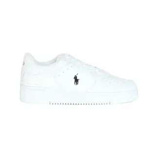Polo Ralph Lauren für Herren. 809891791009 Turnschuhe aus Glattleder weiß (49), Wohnung, Schnürsenkel, Lässig