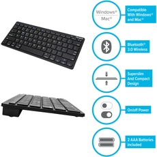 Bild von KB55 Multi-Platform Keyboard, Bluetooth DE (AKB55DE)