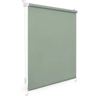 Thermo-Rollo Klemmfix 45 x 150 cm salbei