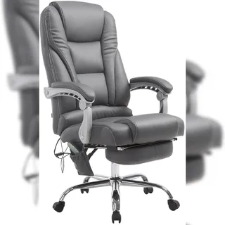 CLP Pacific Kunstleder mit Massagefunktion V2 grau