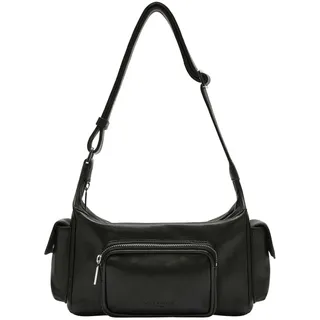 Liebeskind Berlin Lila Sheep Natural Crossbody Baumwolle/Leder Black