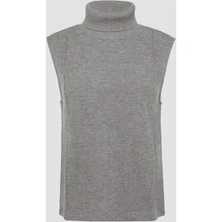 S.Oliver Pullunder mit Turtleneck, Damen, 2159058 Grau/Schwarz 9730, 40